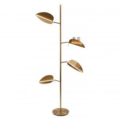 工厂直销复刻意大利Visionnaire 极简客厅落地灯设计师创意叶子卧