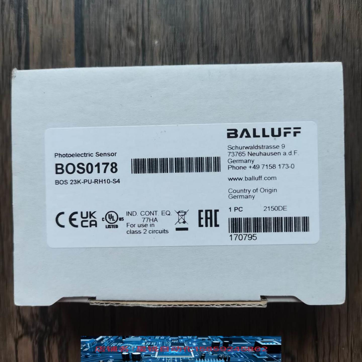 全新原装 巴鲁夫 BOS0178 BOS 23K-PU-RH10-S4 正品现货询价