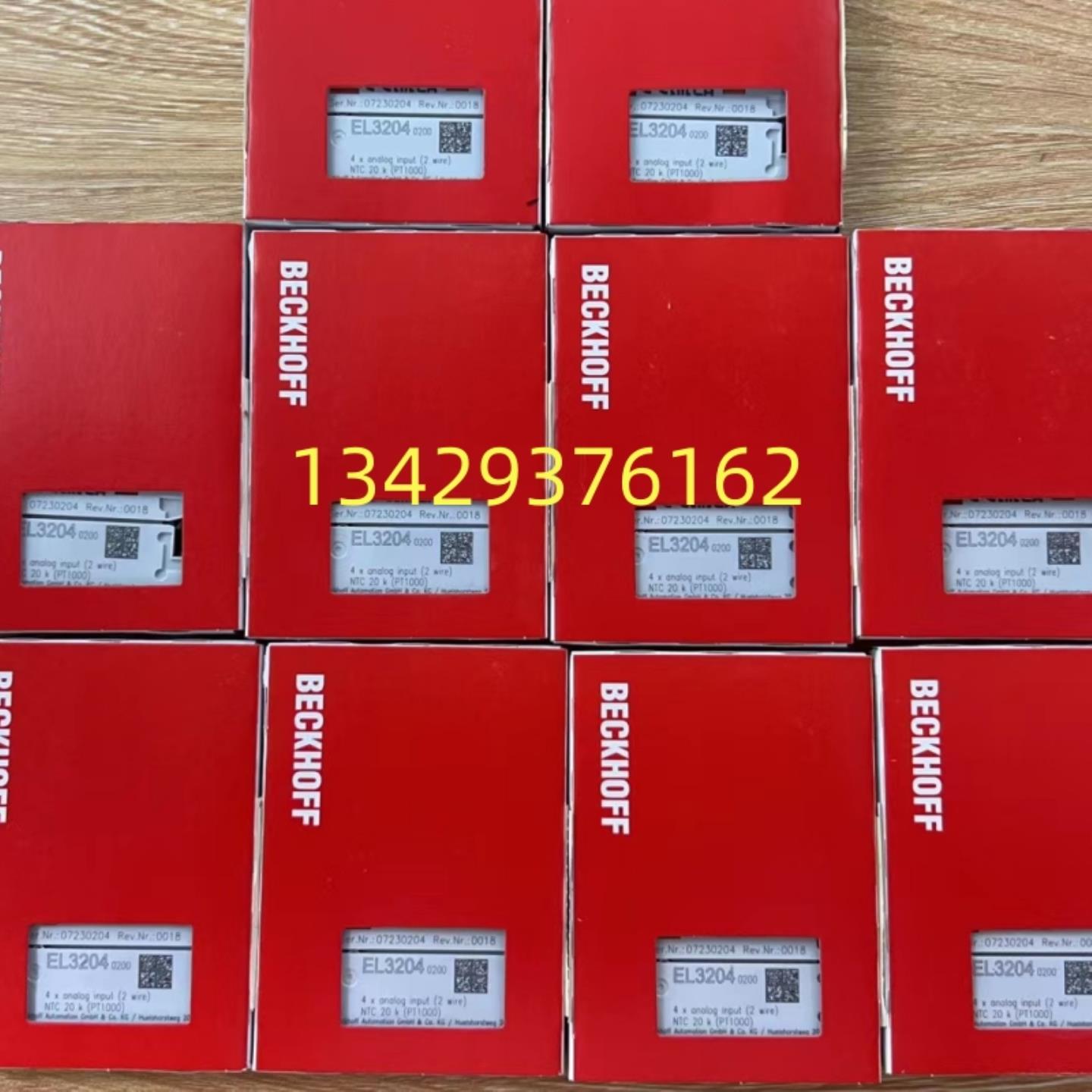 全新BECKHOFF倍福模块EL3204-0200原装正品23年最近批次议询价