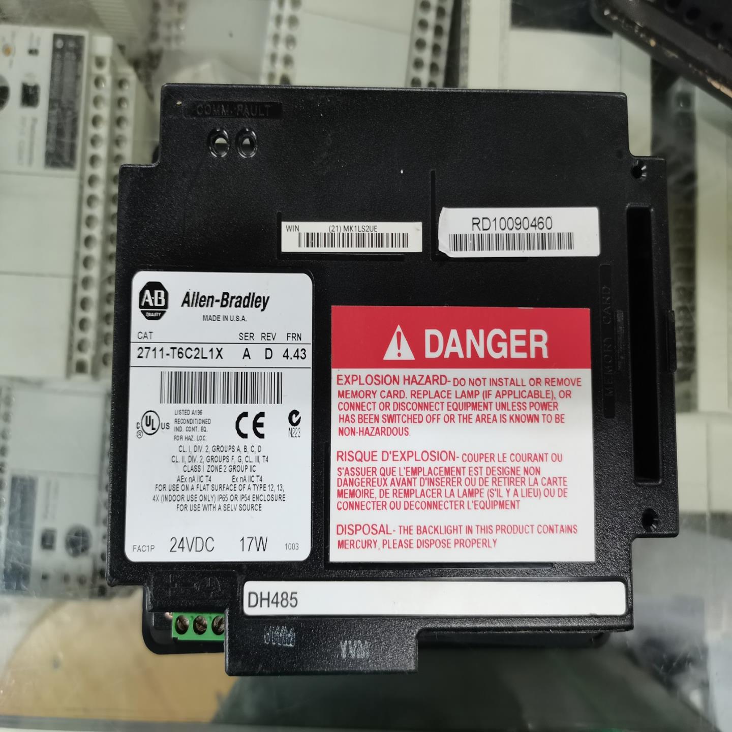 拆机AB屏2711-T6C2L1X 有两个版本SERA REVFD FRN443441询价