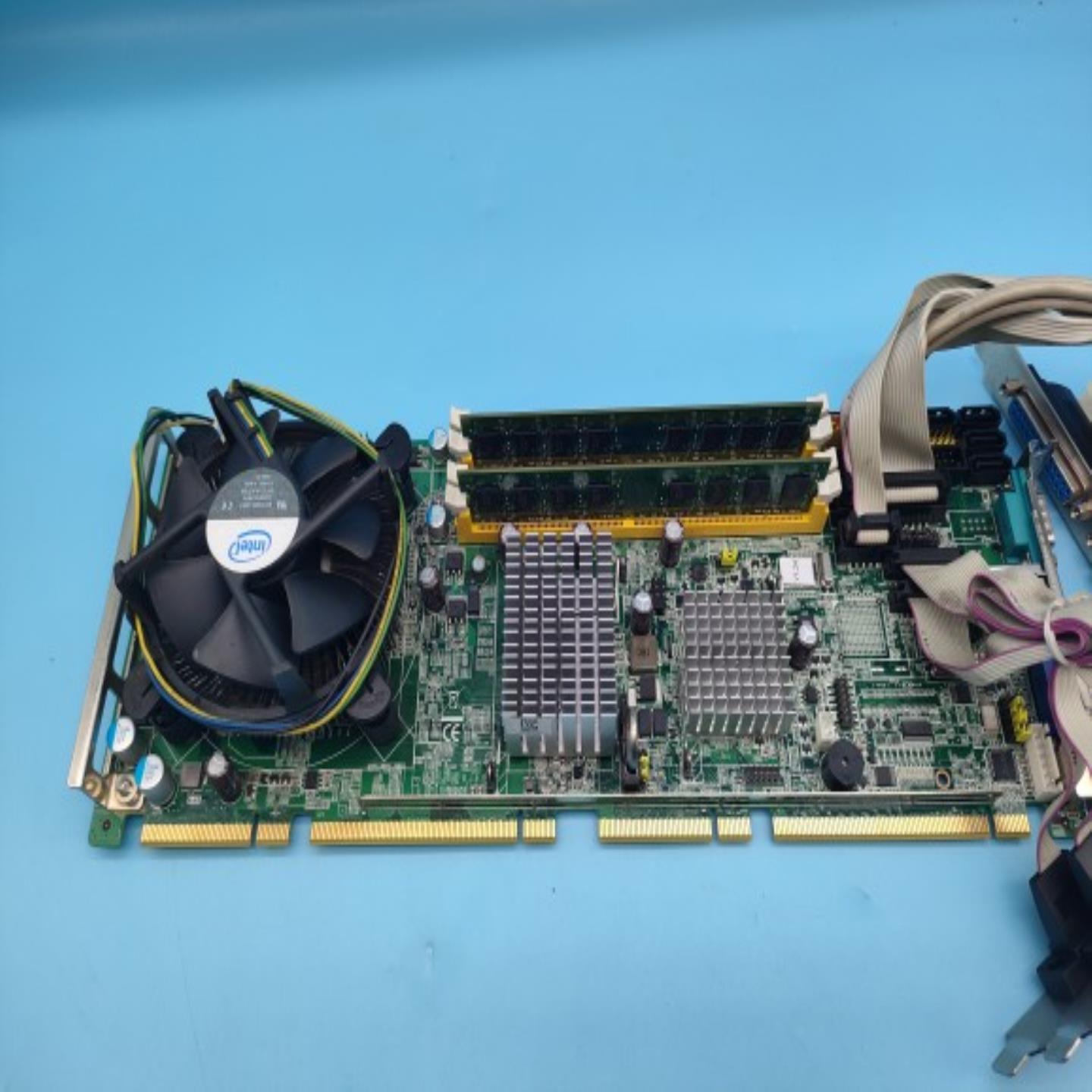 研华PCE-5124 RevA1工控机主板 2G两条内存条和CPU和四组插件询价
