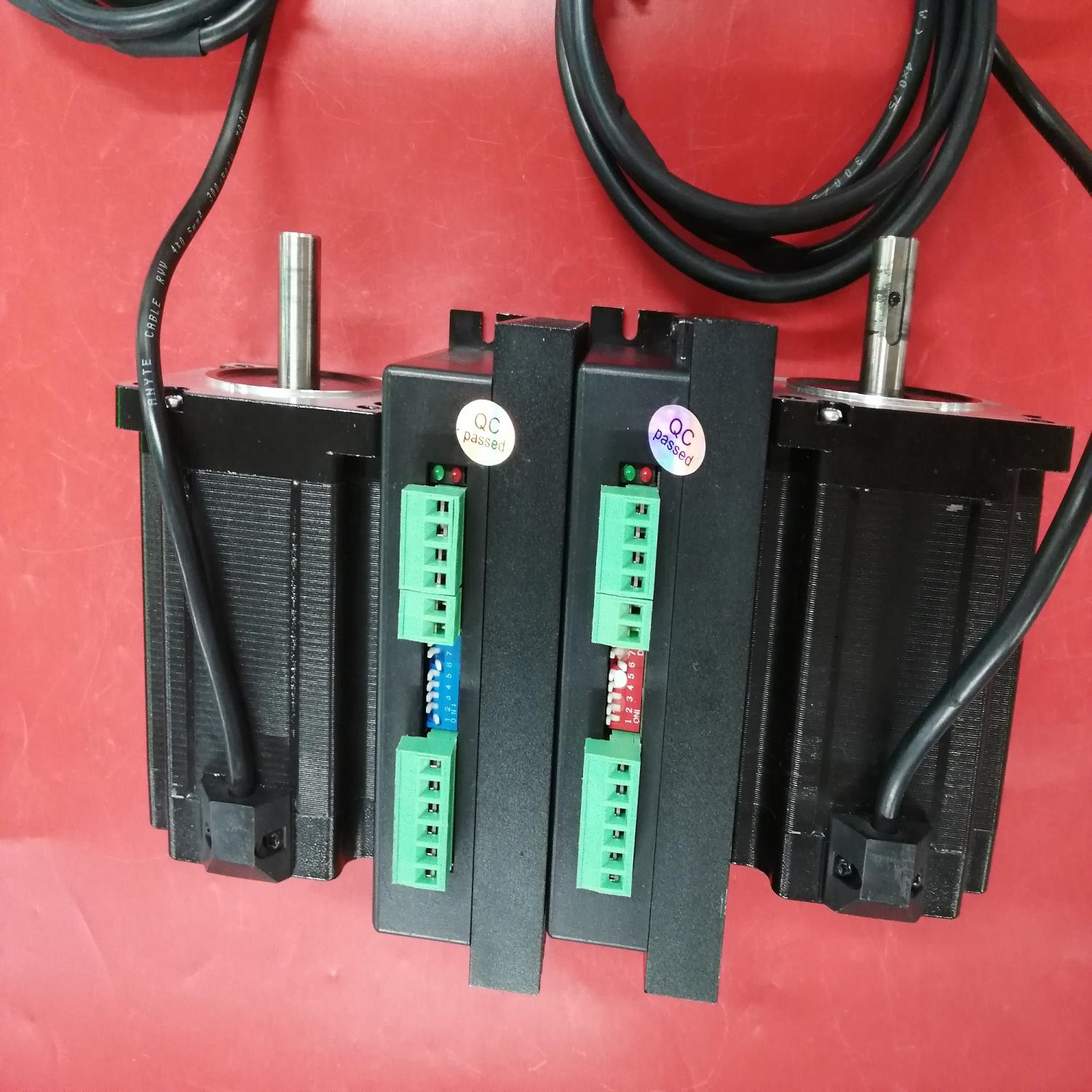 二手拆机步进驱动电机86M114GH45A-02B+2DMA860H 功能包好询价