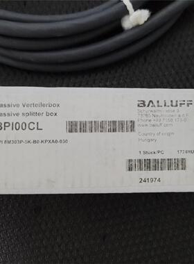 德国BALLUFF巴鲁夫BPI 8M303P-5K-B0-KPXA0-030现货BPI00CL分询价