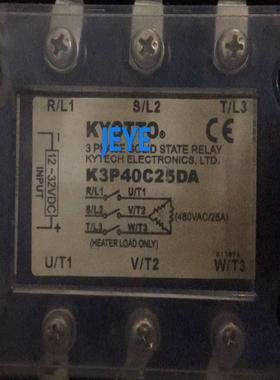 凯优特KYOTTO固态继电器K3P40C50DAK3P40C10DAK3P40C75DA询价