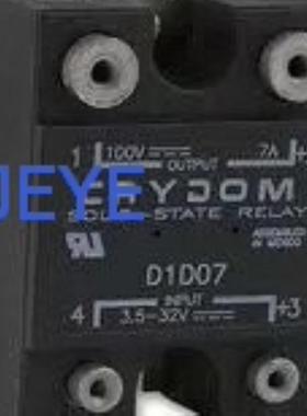快达CRYDOM固态继电器D1D07询价