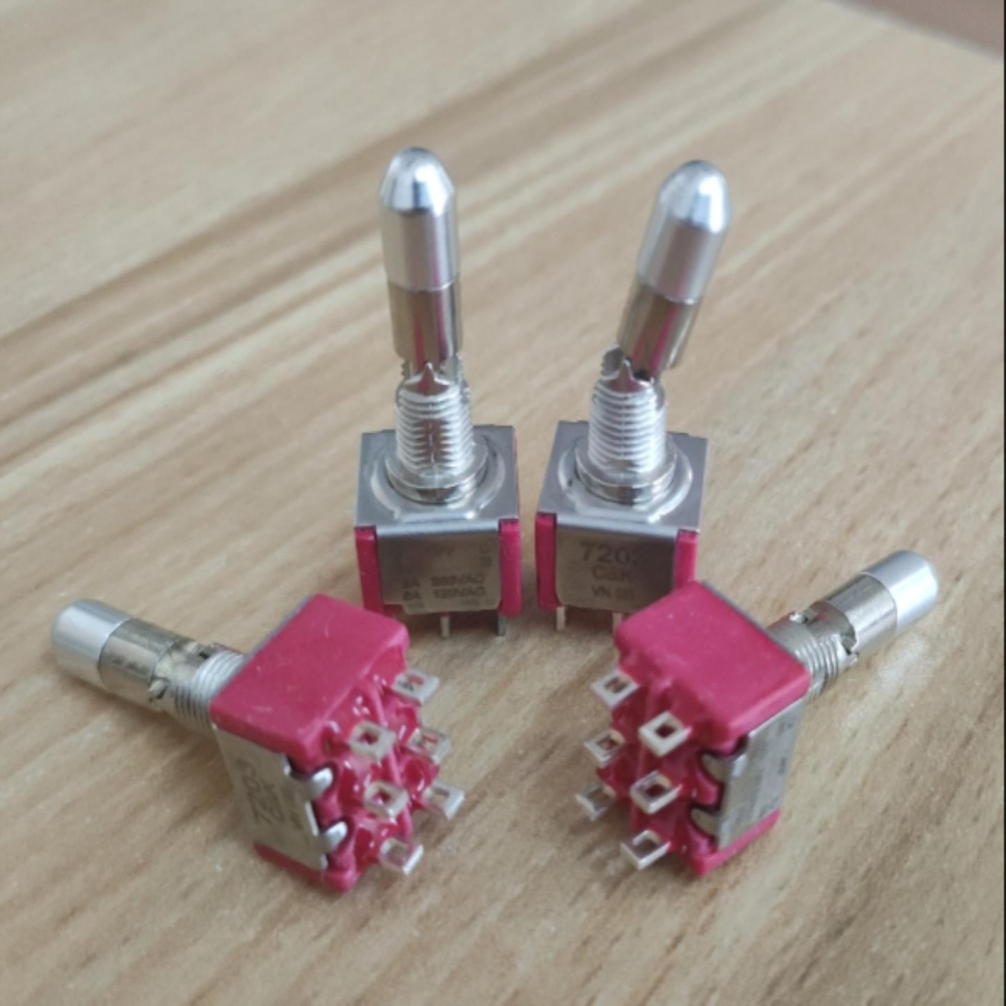 全新美国进口C&amp;K钮子开关7203K2ZGE可直拍询价