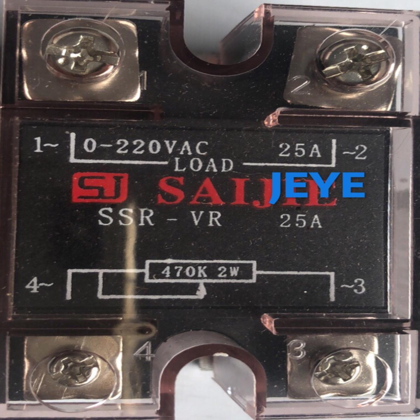SAIJIE固态继电器SSR-VR25ASSR-VR40ASSR-VR10ASSR-VR60A询价