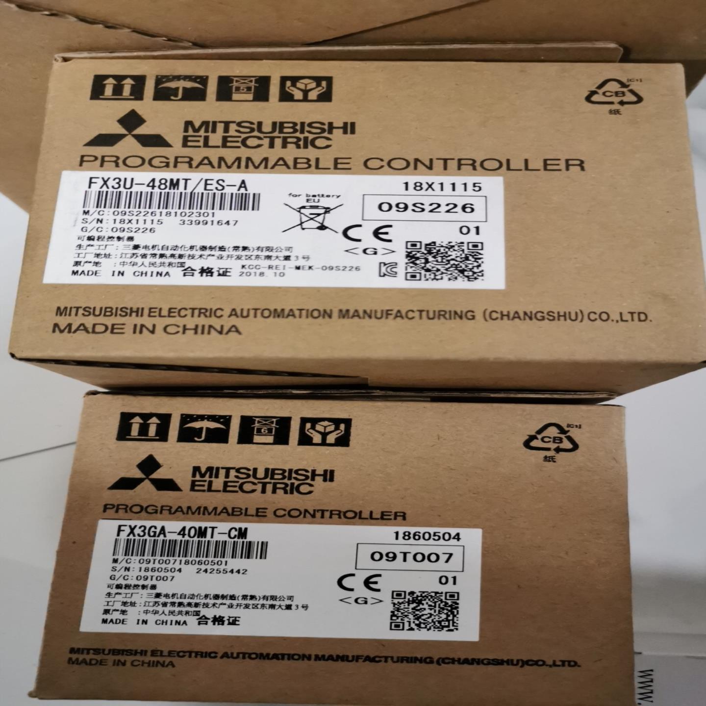 原装正品三菱 FX3GA-40MT-CM  可编程控制器PLC 现货实物照询价