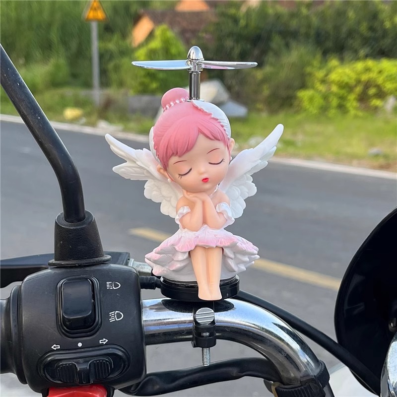 九号mzmix电动车装饰品m95c/f90/n70c风车摆件可爱自行车摩托车