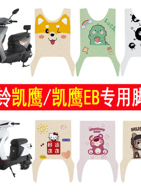 台铃凯鹰/凯鹰EB加厚防滑脚垫
