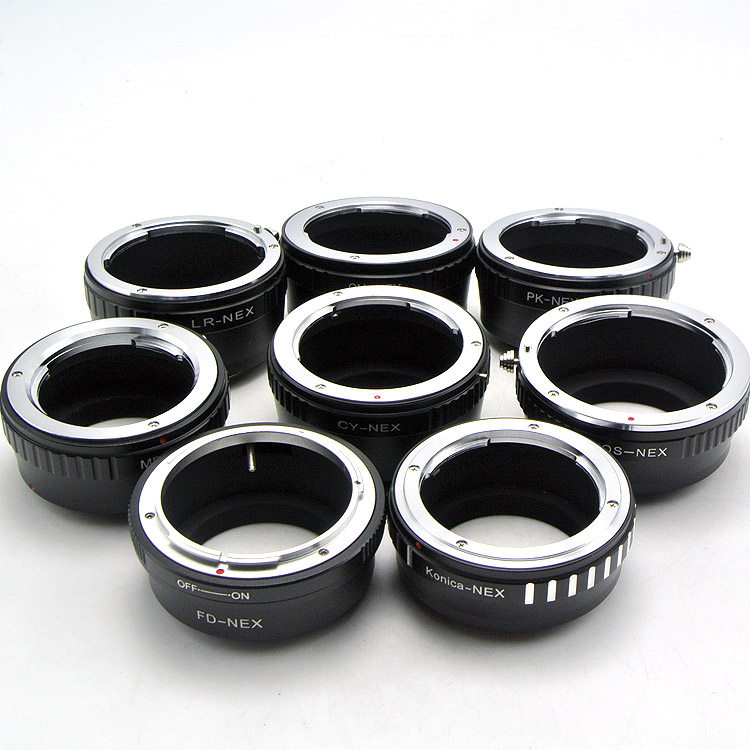 AI/EF/MD/FD/OM/CY/PK/M42/AIG/LR/L39/KONICA 转索尼微单E接环