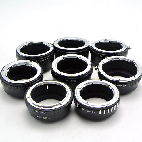 AI/EF/MD/FD/OM/CY/PK/M42/AIG/LR/L39/KONICA 转索尼微单E接环