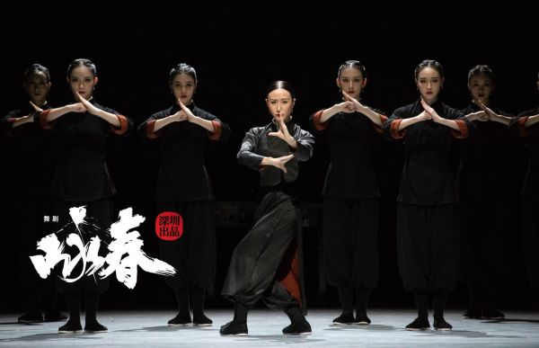 舞剧咏春水墨古典舞艺考演出服武术宗师表演练功服舞蹈飘逸太极服