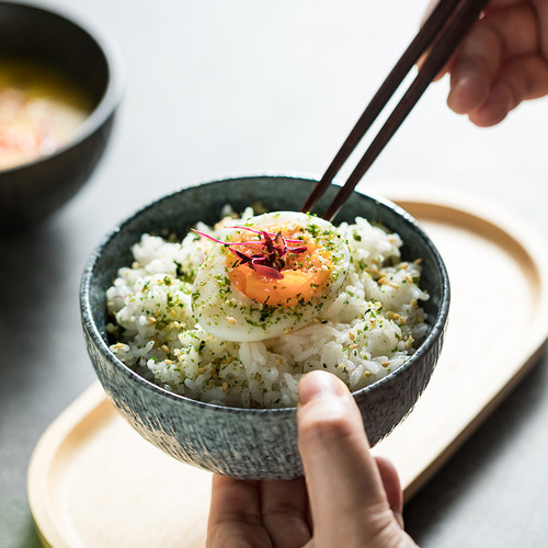 釉下彩创意日式米饭碗吃饭小碗好看的碗调料碗小汤碗菜碗酱料碗