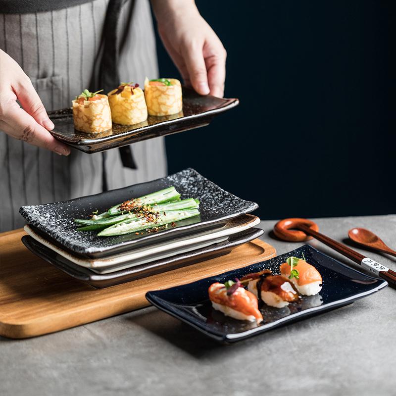 网红创意大号长方盘子