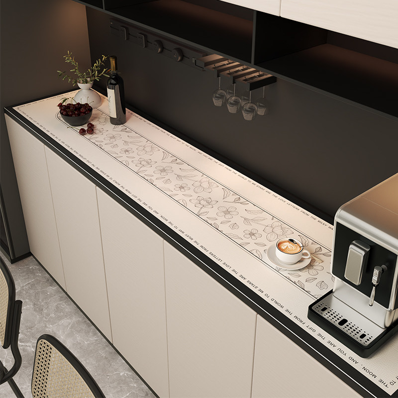 法式餐边柜桌垫防污防刮桌布高级感鞋柜垫玄关柜电视柜台面保护垫,居家布艺,桌布,淘宝优惠券,粉丝福利购,淘宝优惠卷