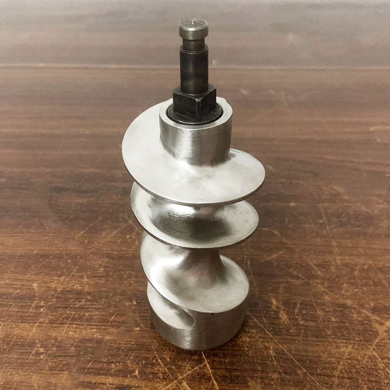 恒联tc/tj12hf/32型绞肉机原装配件推进器碎肉机不锈钢绞龙螺旋杆