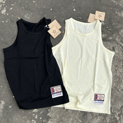 福利复古纯棉篮球运动背心