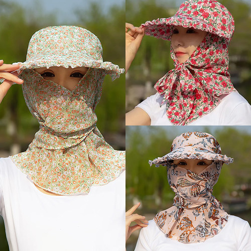 夏季遮阳帽防晒帽防紫外线帽子女