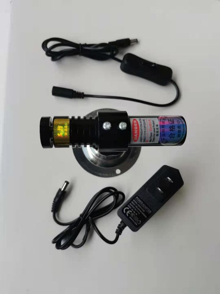 真人密室逃脱专用100mW红光激光发射器/激光阵配件道具带支架电源