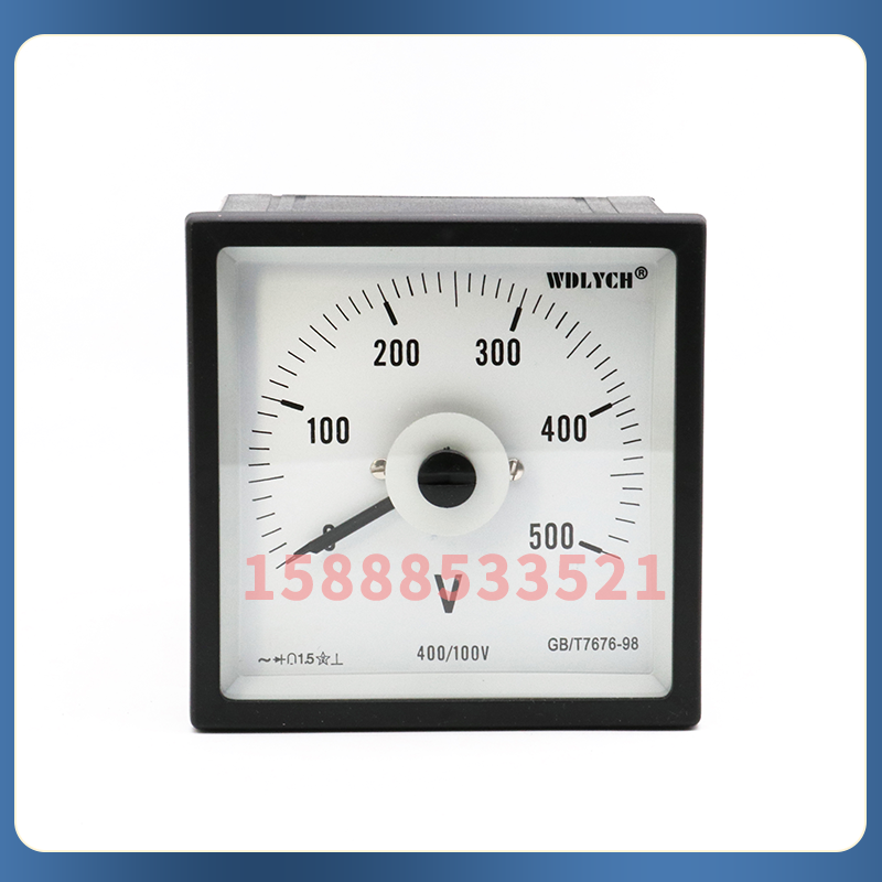 船用电压表f96-acb q96-rbc交流直角电压表300v广角500v f96d-v