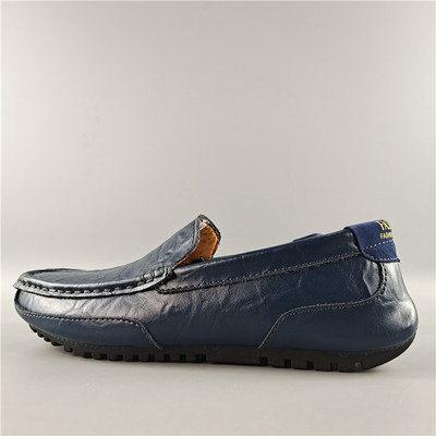 稀缺捡漏男士休闲皮鞋一脚蹬懒人