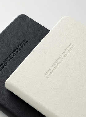 韩国正品202hosil 万年历6个月半年皮质每日时间管理笔记日记本