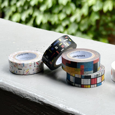 韩国正品rolledpaint composition美纹花纹手帐拼贴素材纸质胶带