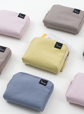 韩国正品by.fulldesign 迷你多功能收纳袋卫生巾耳机卡包mini v.5