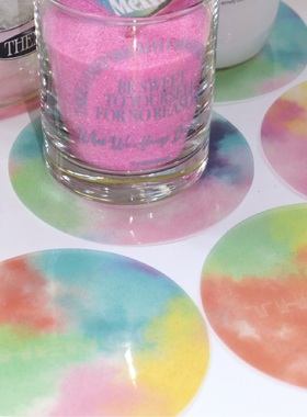 韩国正品thence 隔热杯垫子彩色pvc垫子4个装COASTER SET_LDP_MIX