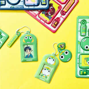 韩国正品keroro军曹 DIY组装钥匙链包袋装饰挂件吊饰keyring kit