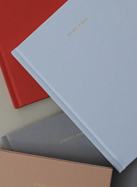 韩国正品Malgrecela 6个月精装日程周计划本记事本Schedule book