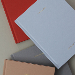 韩国正品Malgrecela 6个月精装日程周计划本记事本Schedule book