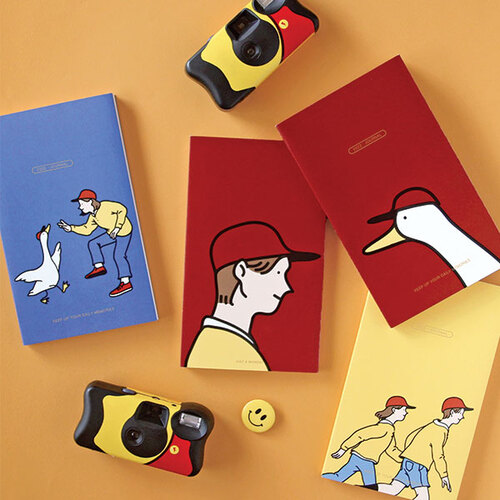 韩国正品jamstudio 2026年快乐在一起记事日记本日程备忘周计划本