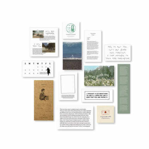 韩国正品202 手帐日记复古标签贴纸包Record typho stickerpack