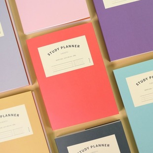 韩国正品GMZ 4个月学习计划本每日学习工作安排记录study planner