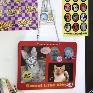 韩国正品thence 家居挂链复古装饰框架横幅画框ABS WALL BANNER