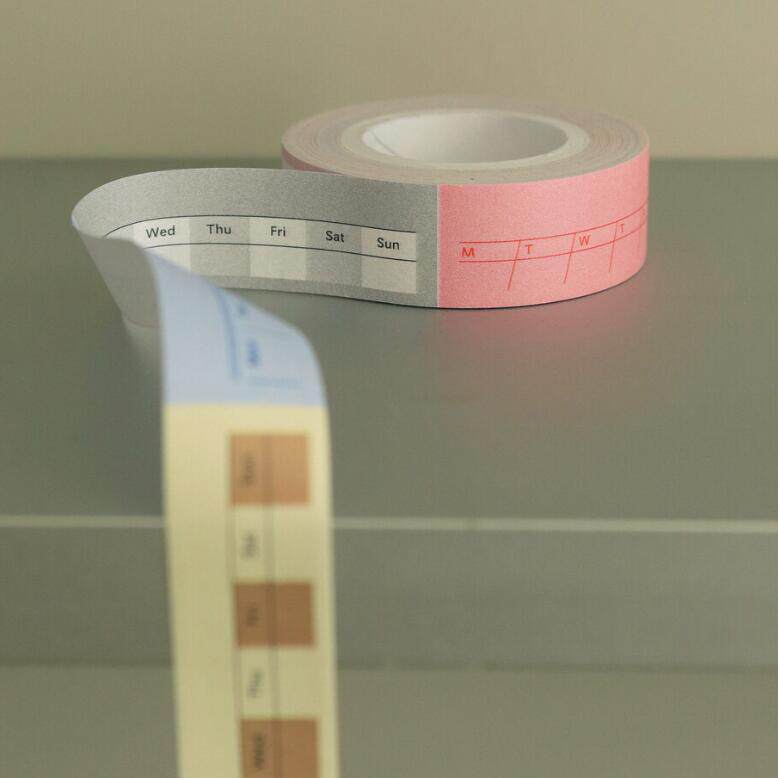 韩国正品Malgrecela 备忘标注条状便签贴卷胶带Roll sticky notes