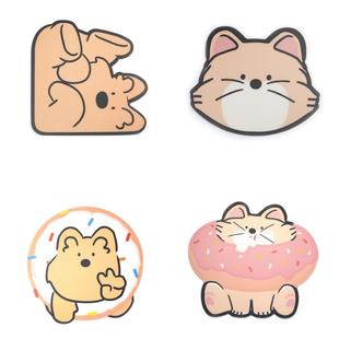 韩国正品 friends可爱卡通狗狗朋友PVC防滑鼠标垫创意垫子 scottie