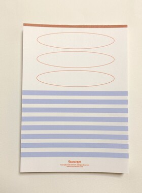 韩国正品jazzornot 便签备忘记录册拍纸本分类记事纸Cercle Memo