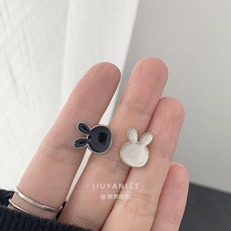 兔子金属纽扣衬衫开衫毛衣扣子女连衣裙辅料扣点油可爱精致设计款,居家布艺,纽扣,淘宝优惠券,粉丝福利购,淘宝优惠卷