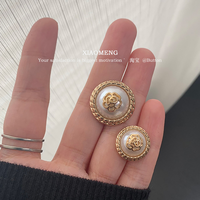 晓梦大衣毛衣西装小香轻奢纽扣