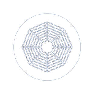 万新易百分周边离焦学生近视防控镜片减缓控制度数小雨伞孔雀版