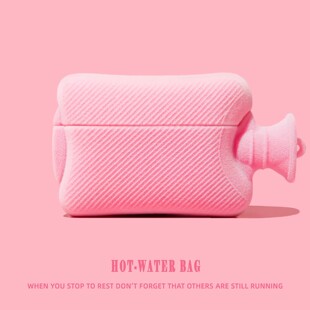 适用airpods4保护壳airpodspro3保护套airpodpro2耳机壳airpord3pro蓝牙airpord4苹果ipods四代盒创意热水袋