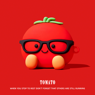 番茄西红柿适用华为蓝牙耳机壳