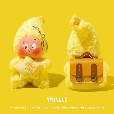 适用oppo enco air4pro保护套oppoencox3耳机壳oppoencor4蓝牙oppoencofree4盒oppoencoair4新声版毛绒盒幸运