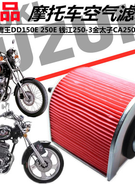 大地鹰王空滤DD150E 250E 钱江250-3金太子CA250摩托车空气滤清器
