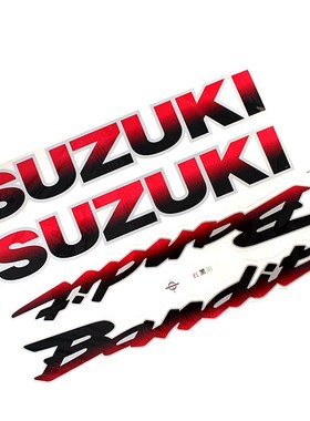 适用于盗匪250 GSX400  GSX250盗匪40077 74  75A  全车贴花