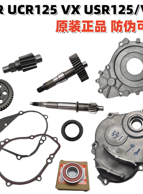 适用豪爵AFR UCR125 VX USR VH驱动轴后轮轴离合器齿轮箱轴承油封