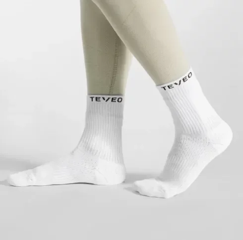 DakaFit teveo女士运动袜子中筒袜跑步袜子健身袜子瑜伽袜子